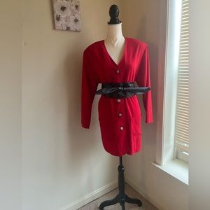 Women's classy red blazer ♥️ Comes without the belt